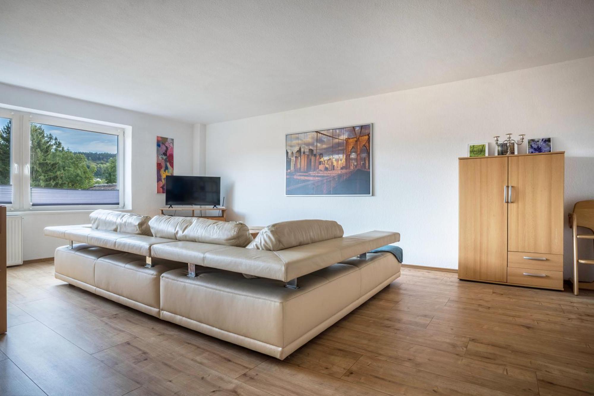 Ferienwohnung Knopf Hardegsen Esterno foto