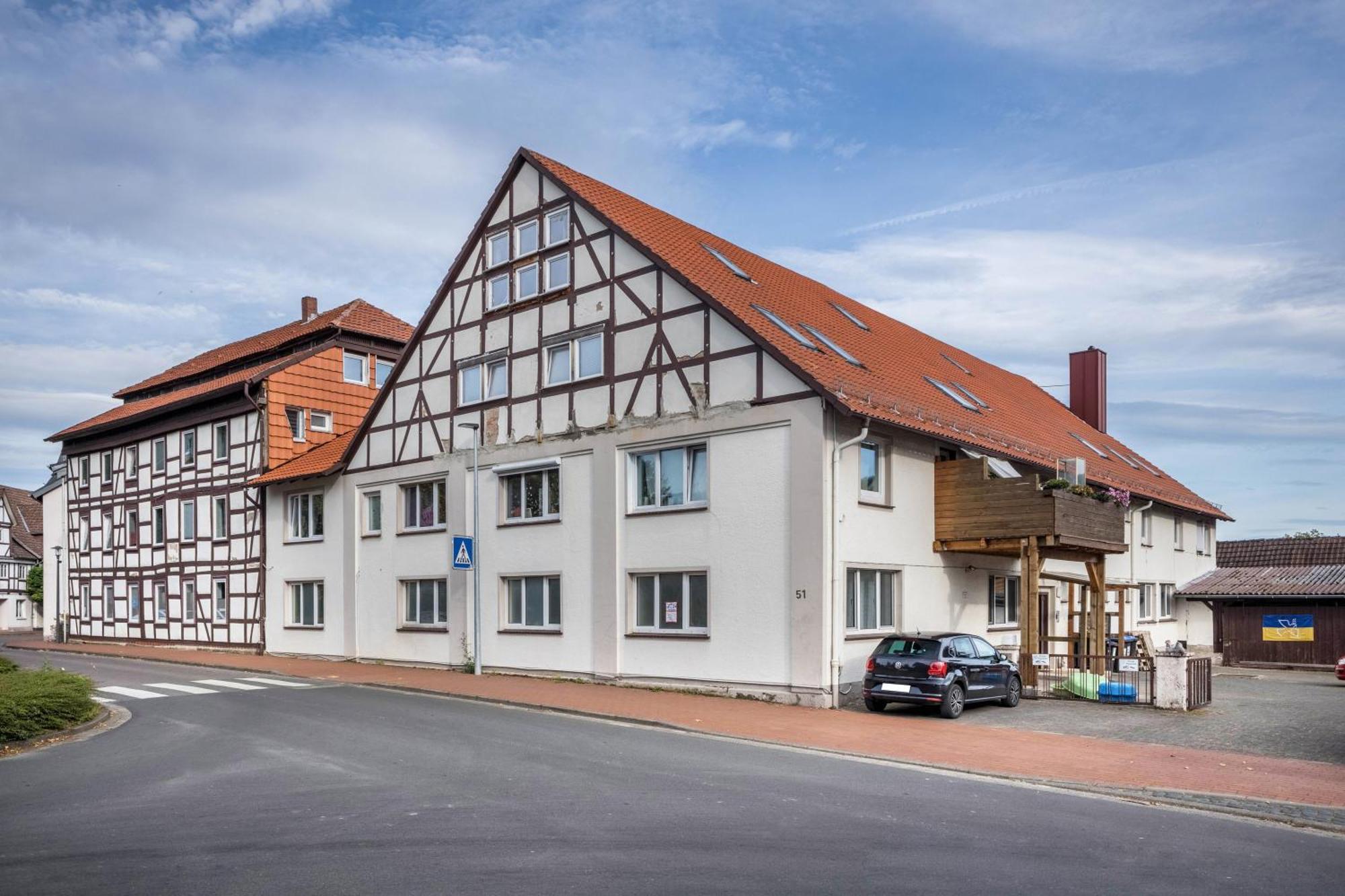 Ferienwohnung Knopf Hardegsen Esterno foto