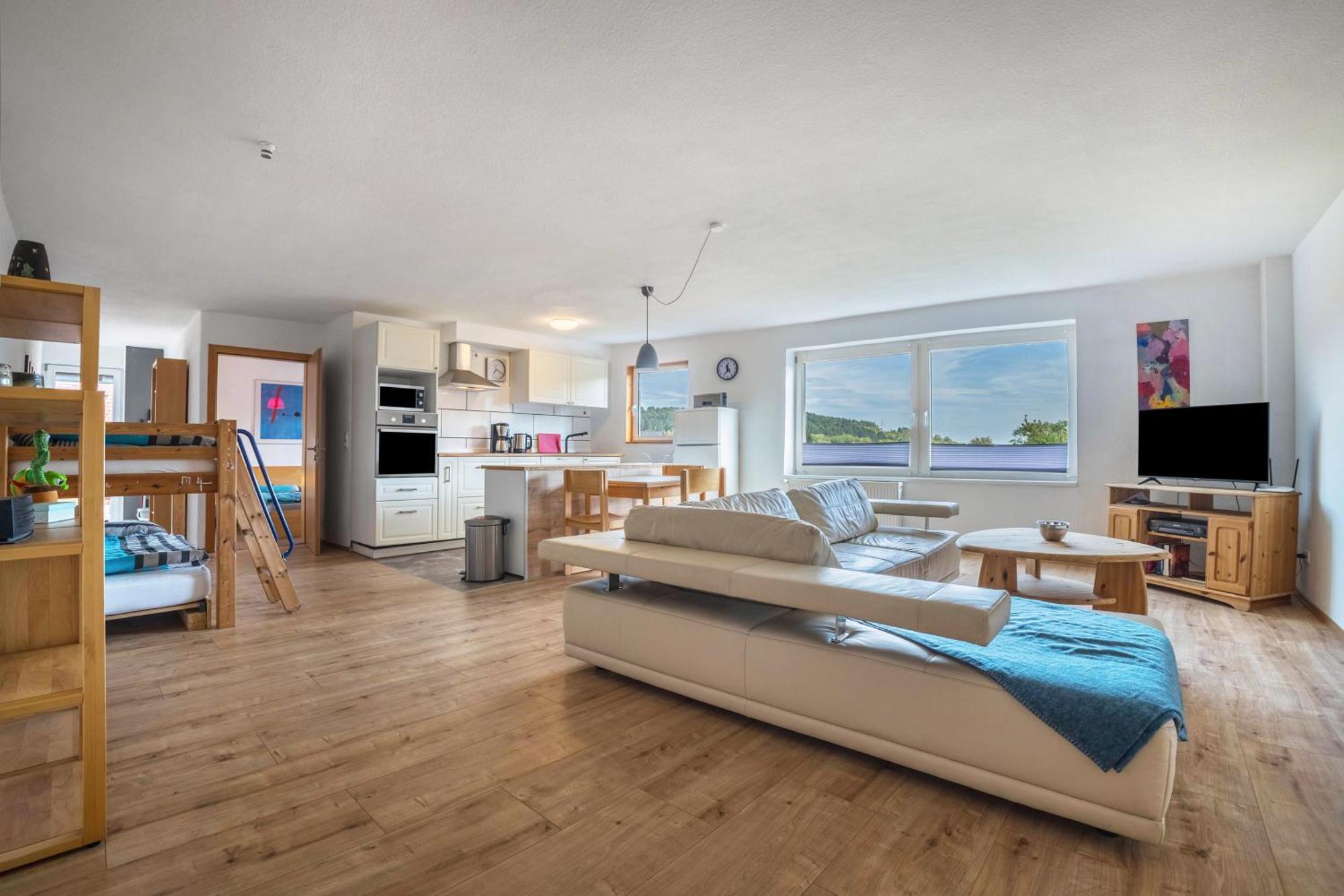 Ferienwohnung Knopf Hardegsen Esterno foto